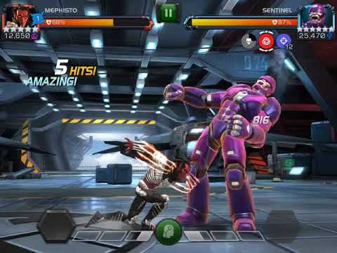 Mephisto vs Uncollected Sentinel - Marvel Contest of Champions