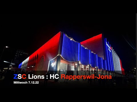 ZSC Lions : SC Rapperswil-Jona Mittwoch 7.12.2022