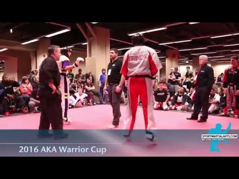 Corey WIlliams v Bring It - Mens Sparring - 2016 AKA Warrior Cup