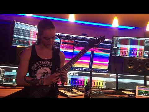 Karkaza - Burn It Down (Guitar Recording Session)