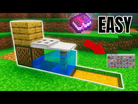 Cibo e PE illimitati! AFK Fish Farm 1.21+ (Tutorial su Bedrock e Java)