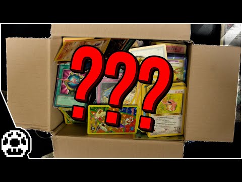 Ein Karton voller Karten