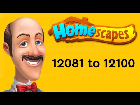 Homescapes || level 12081 to 12100