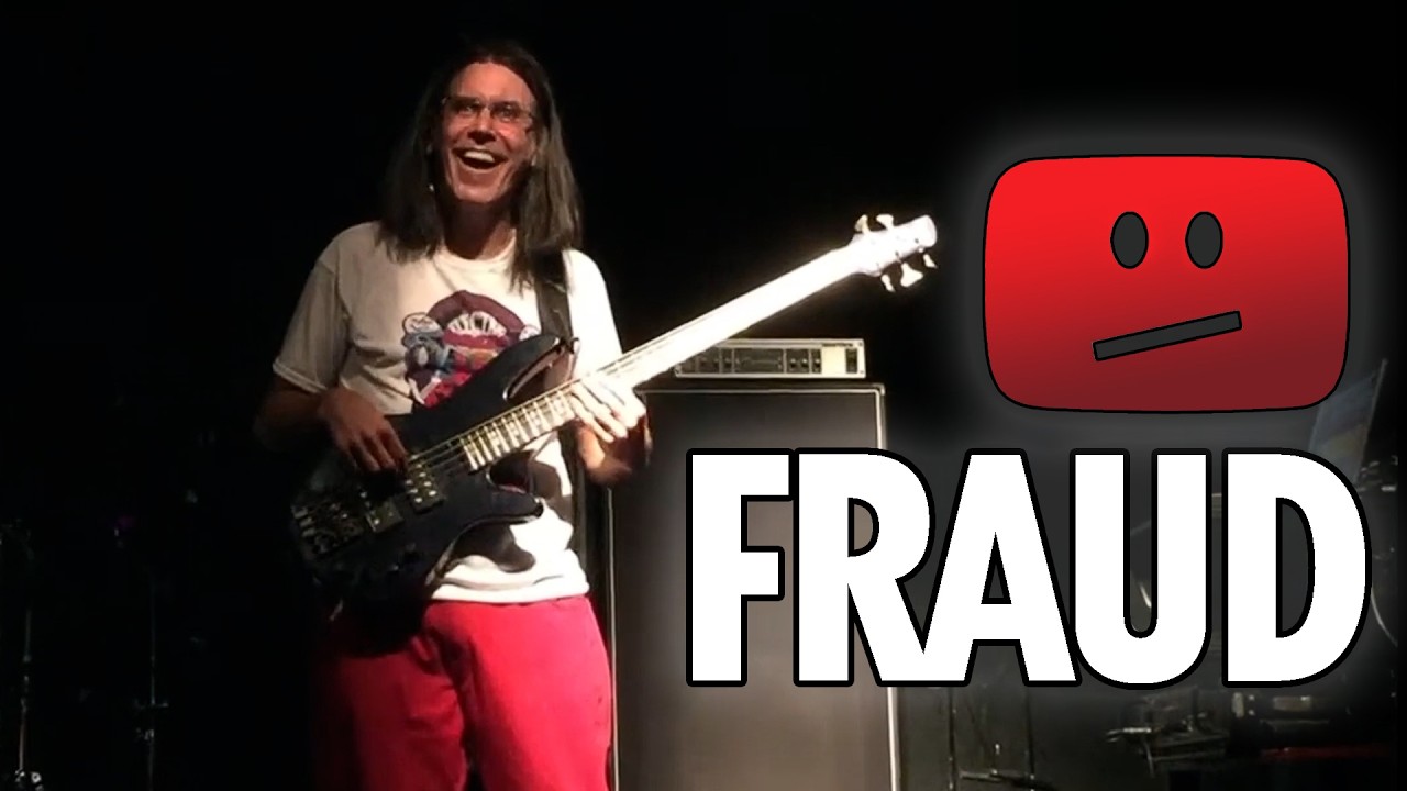 The most insane FAKE musician I've ever seen had my video taken down - YouTube