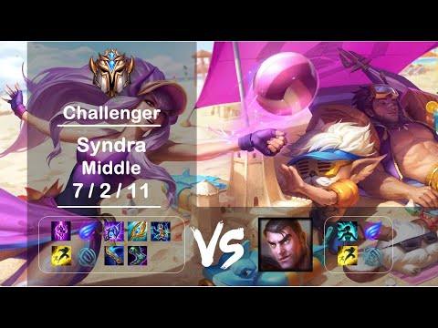 [4K] KR Challenger Middle Syndra vs Jayce Ep.1737