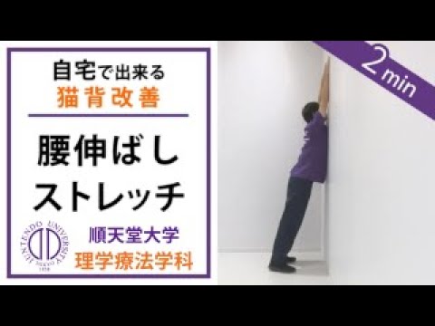 医学科 【猫背改善】理学療法士が教える 2分間の腰伸ばしストレッチ（パーキンソン病の方向け）