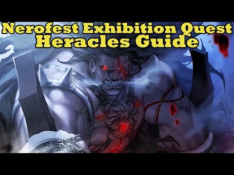 Nero Fest Heracles Exhibition Quest Guide - FGO