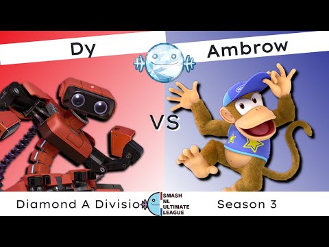 SNUL S3W3 - DMD | Dy (R.O.B.) Vs. Ambrow (Diddy Kong) [DiamondA]