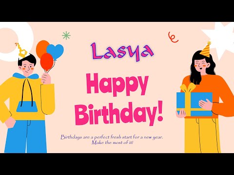 Happy Birthday to Lasya