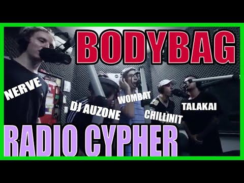 🔥BodyBag Radio Cypher - NERVE, Wombat, ChillinIt, Talakai, Dj Auzone🔥MY REACTION🔥#reactions #fypシ