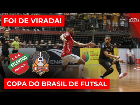 ATLÂNTICO X MAGNUS: CHECK OUT THE GOALS FROM THE BRAZILIAN FUTSAL CUP FINAL