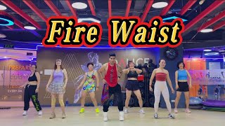 Fire Waist |Diamond Platnumz| Ft Nora Fatehi &amp; Jason Derulo | Zumba Fitness | Choreo Pramod Angadi 