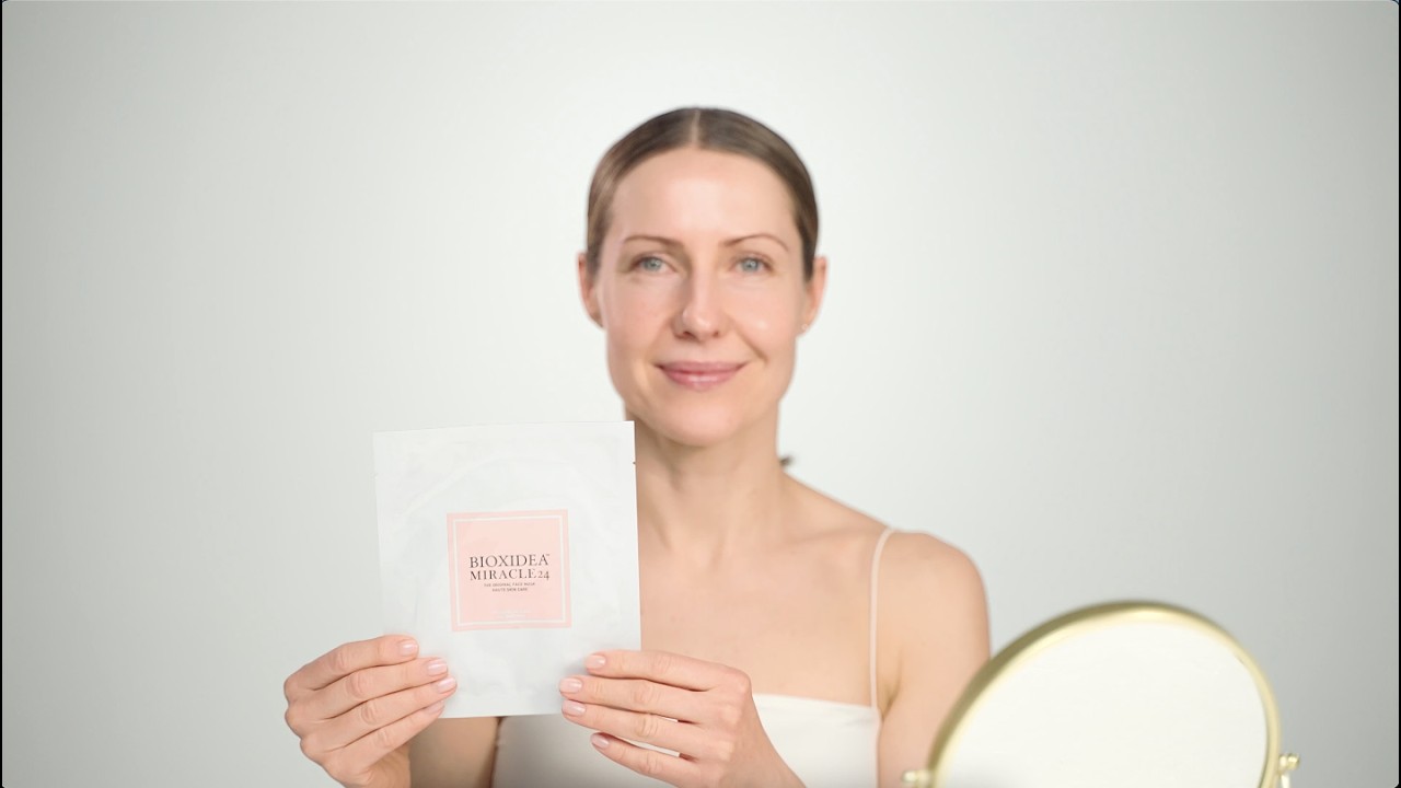 Bioxidea Miracle 24 Face Mask ZESTAW Maska na twarz nawilżająco - liftingująca 3 szt. - VIDEO