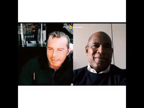 Den Harrow & Orlando Johnson · SHINE ON ((Radio interview))