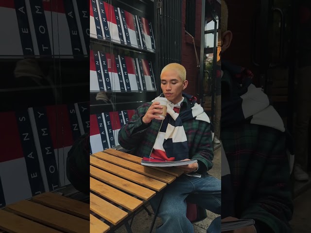Vídeo relacionado con Tommy Jeans Hombre Sudadera Relaxed Waffle sin capucha, Verde (Drab Olive Green), L