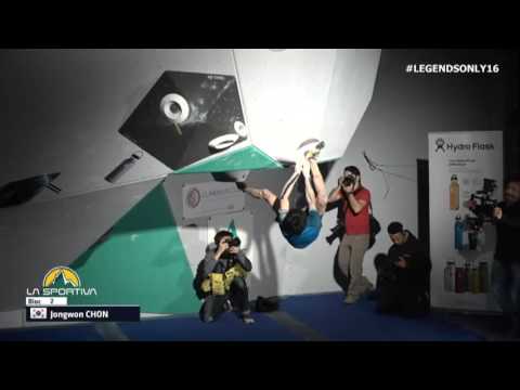 La Sportiva Legends Only 2016   Bloc 2   Jongwon Chon mp4