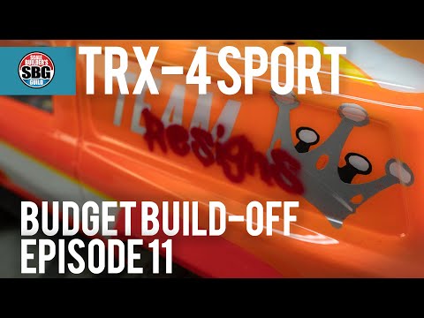 Traxxas TRX-4 Sport Kit Budget Build-Off Ep11 - PAINTING DIY