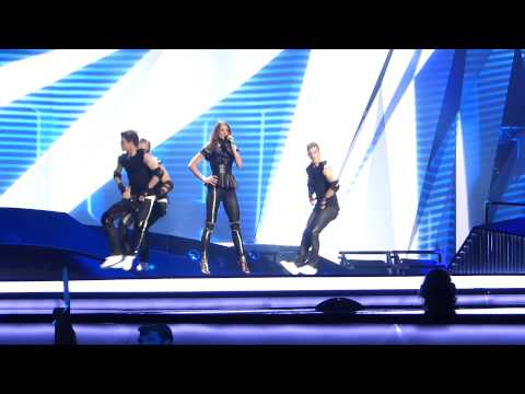 Slovenia's second rehearsal - Hannah Mancini - "Straight into love" - Eurovision Song Contest 2013