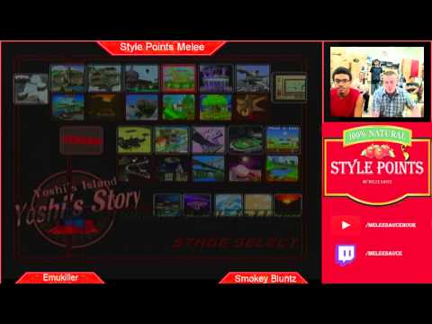 Emukiller [Marth] Vs Smokey Bluntz [Fox] Style Points Melee 9