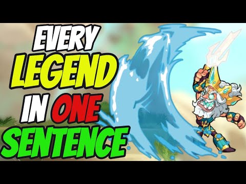 Every Legend's Lore in ONE SENTENCE