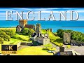 FLYING OVER ENGLAND (4K UHD) - Calming Music With Stunning Natural Landscape Videos (Ultra HD)