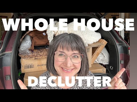 Decluttering My Entire House After Christmas | Realistic New Year Reset