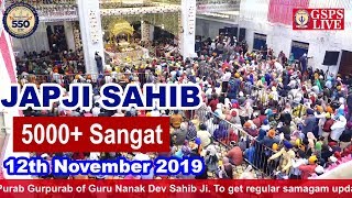 5000+ Sangat Japji Sahib with Gyani Gurdev Singh o