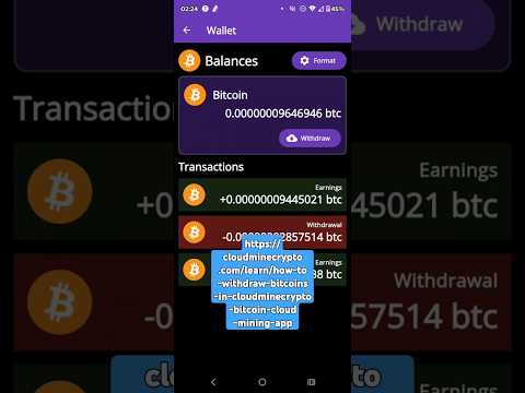 Best Free Bitcoin Mining App No Investment needed , Earn Referral Rewards