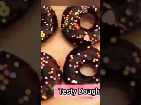 Yummy Homemade chocolaty Donuts##sunaina'skitchen 😋😋!!