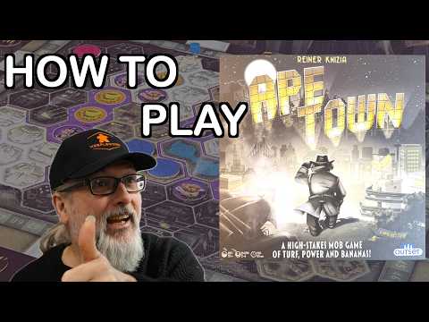 How to Play Ape Town A Board Game by Reiner Knizia | Outsetmedia | Cheatwell Games