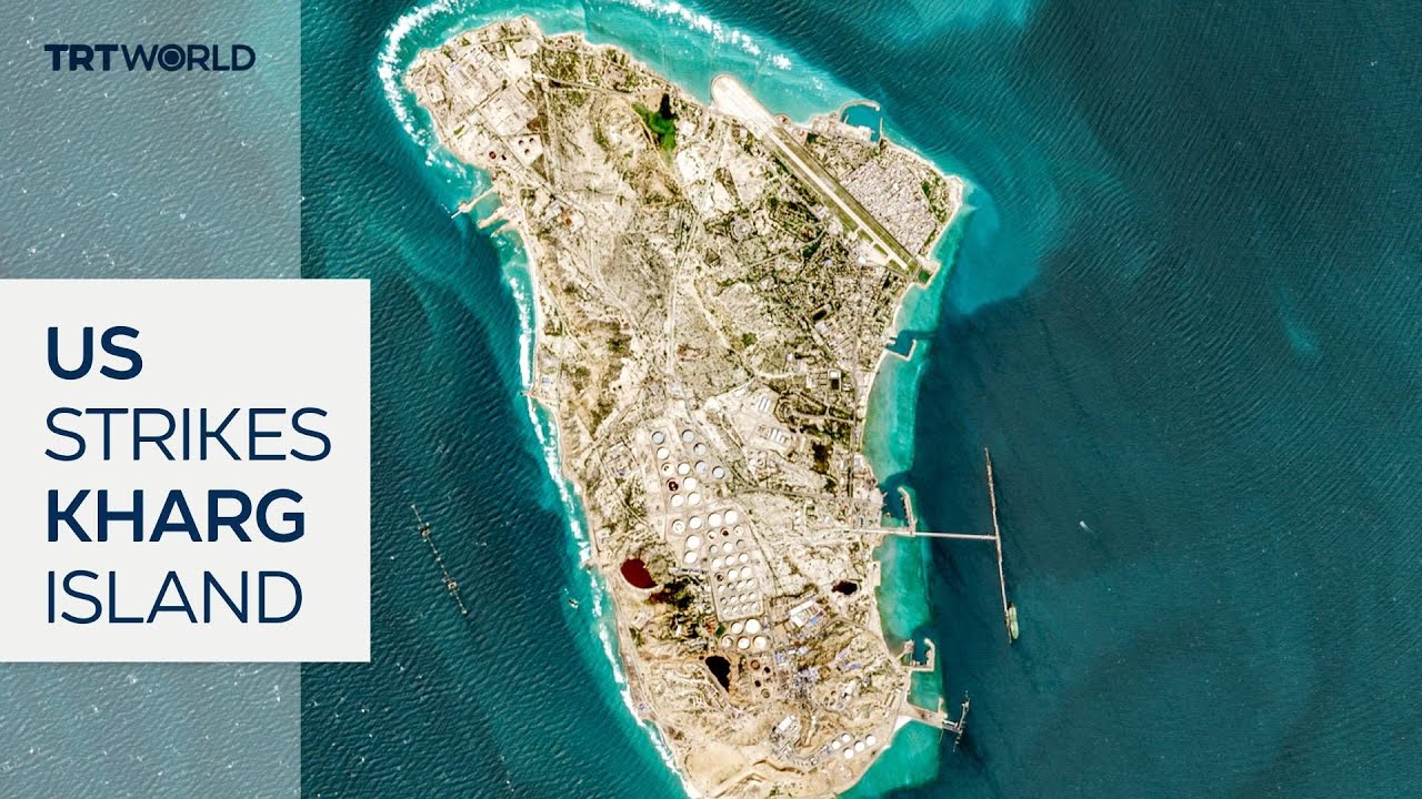 Trump says US has obliterated military targets on Iran’s Kharg Island