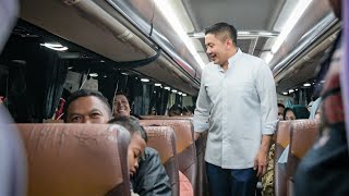 Seskab Teddy Tinjau Terminal Pulogebang, Arus Mudik Lebaran 2026 Dipastikan Lancar