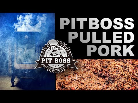 EINFACHES Pulled Pork auf dem Pit Boss Vertical Smoker #pitboss #pitbossnation #pulledpork