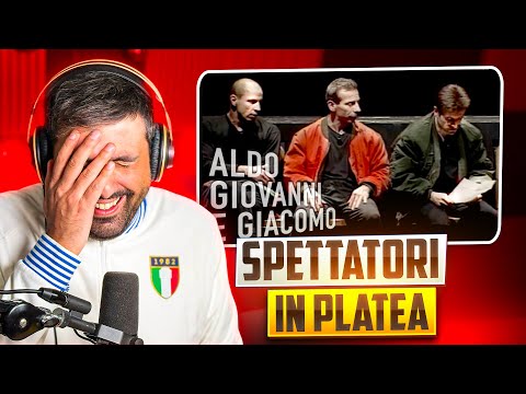 REAGISCO AD ALDO, GIOVANNI E GIACOMO - SPETTATORI IN PLATEA