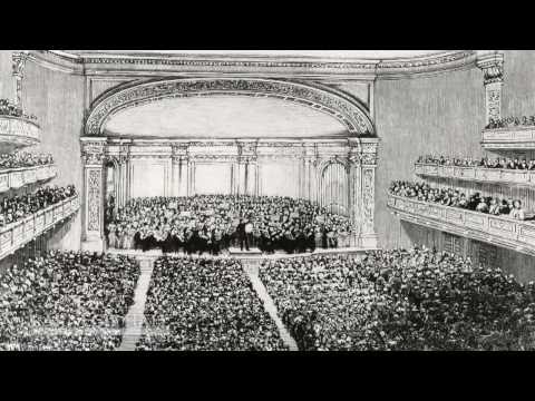 Carnegie Hall's Opening Night 1891 (From