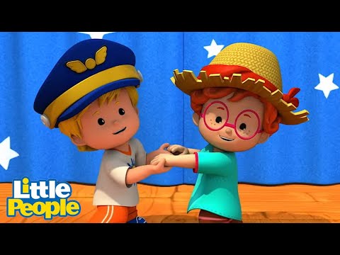 It's Better to Play Together | Preschool Learning | Little People – Fisher Price - Kids TV Series, Kingdom Kids Zone - Little People - Fisher Price
