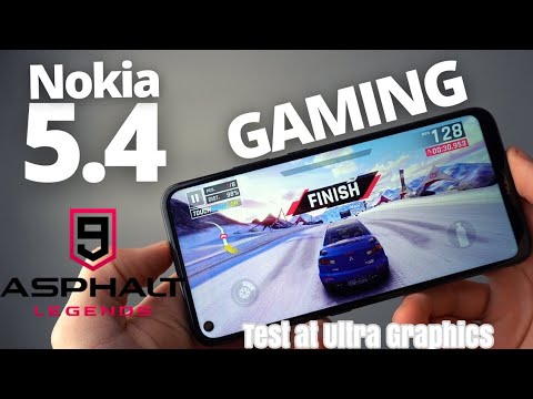 Asphalt 9 Ultra Graphics test on Nokia 5.4 Totally unexpected result!!