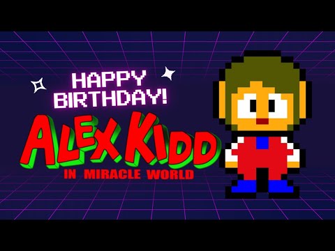Happy Birthday Alex Kidd! Sega Legend Is 38 Years Old