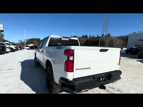 2025 Chevrolet Silverado 1500 Crew Cab Short Box 4-Wheel Drive LT Trail Boss for sale at Boyer Chevrolet Buick GMC Bancroft in Bancroft, ON