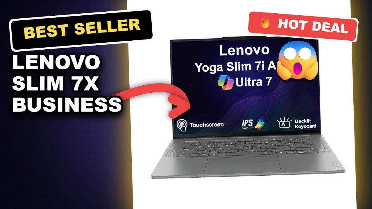 Lenovo Slim 7X Business PC Review: Honest Performance and Battery Life Assessment review video