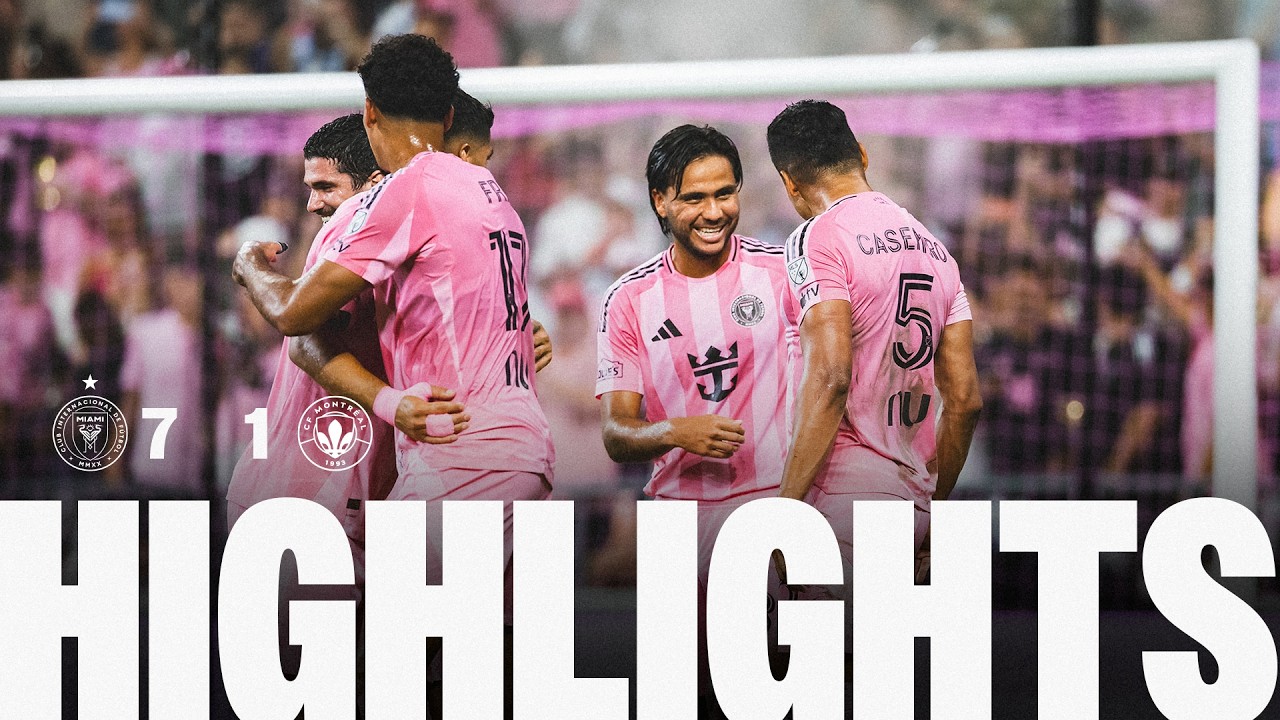 ملخص واهداف مباراة انتر ميامي ومونتريال امباكت (7-1) الدوري الامريكي