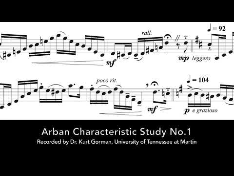 Arban Characteristic Study #1