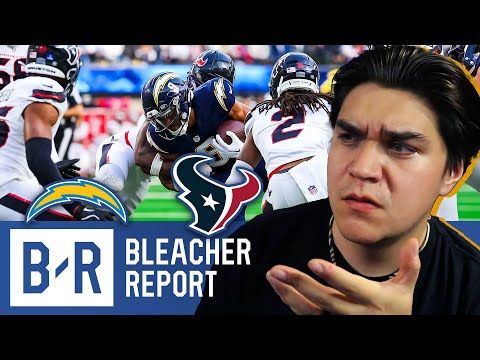 REACTION: Chargers vs Texans (2025) | The Director on Bleacher Report