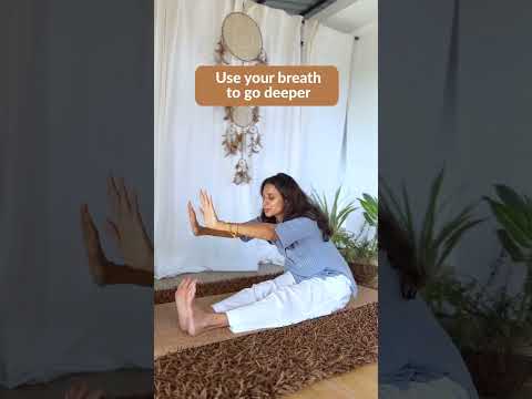 1 technique to do seated forward fold