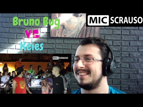 Reazione MIC SCRAUSO lll - Bruno Bug vs Keies (quarti di finale) REACTION