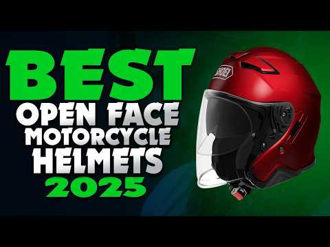 Best Open Face Motorcycle Helmets 2025 - The Only 6 You Should Consider Today