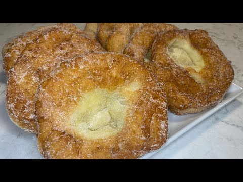 Receita pequena para 8 a 10 Malassadas - Portuguese Donuts (Small Recipe for 8 to 10)