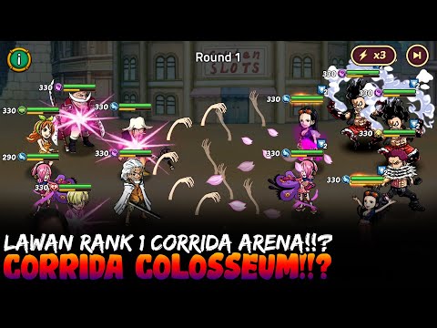 Akhirnya Lawan Rank 1 Corrida Colosseum🦖, Akun VIP 13 Memang Beda!! - Ocean Saga Mobile