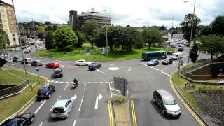 Hemel Hempstead Plough roundabout - the 'magic' roundabout
