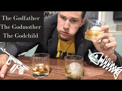 The Godfather, The Godmother, and The Godchild | 3 DIFFERENT COCKTAILS USING AMARETTO